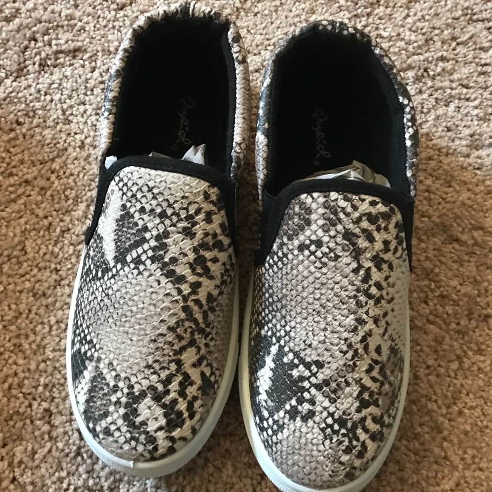 Snake Skin Sneakers Brand NEW in box
